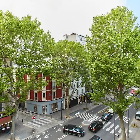 Bnbnook - Bright 1br Near Montmartre & Sacre-coeur Appartamento